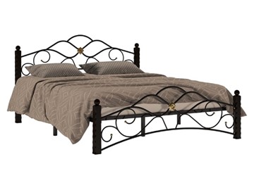 Двуспальная кровать Гарда 3, 160х200, черная в Брянске - предосмотр 1