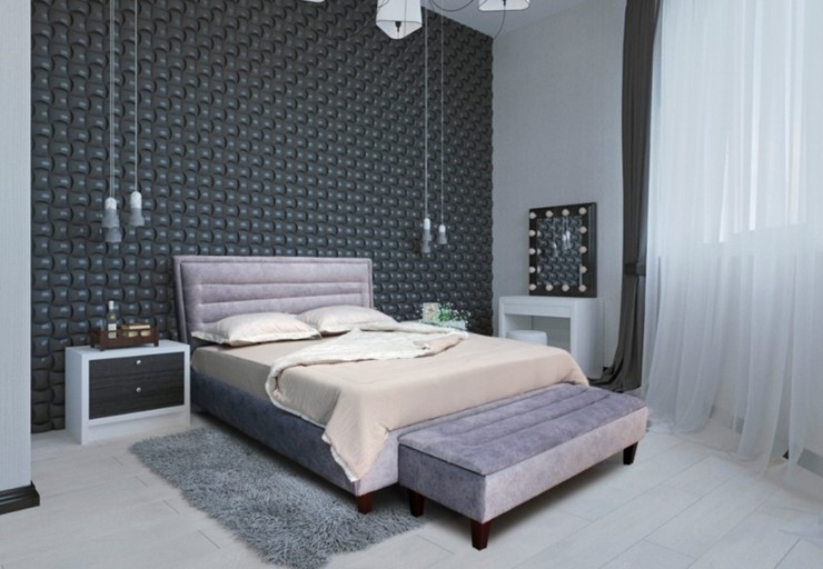 Кровать с высокими ножками Белла 1500х2150 мм в Брянске - изображение 6