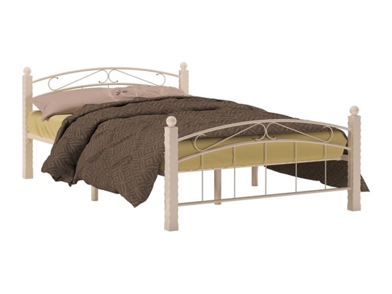 Кровать 2-х спальная Гарда 15, 160х200, белая в Брянске - изображение