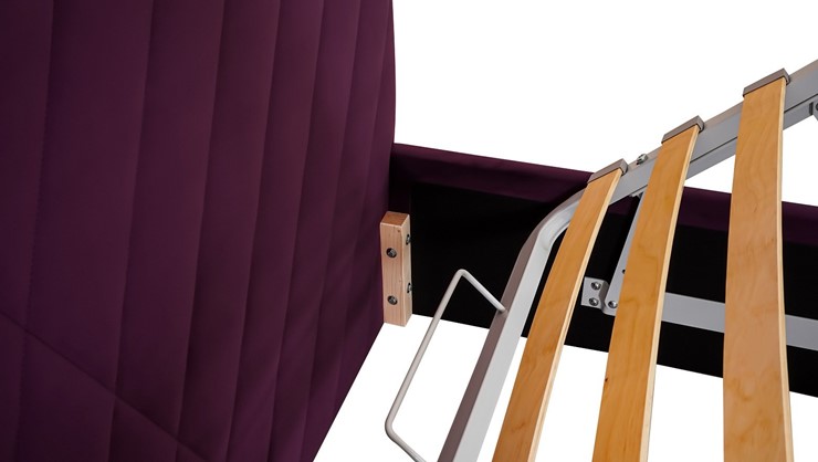 Двуспальная кровать Эмма 1600х1900 с подъёмным механизмом в Брянске - изображение 8
