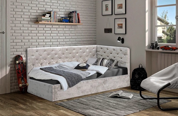 Кровать спальная Мила 900 с подъемным механизмом в Брянске - изображение 7