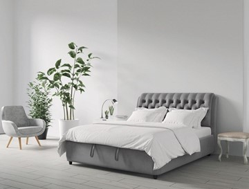 Спальная кровать Siena-3 1400х1900 с подъёмным механизмом в Брянске - предосмотр