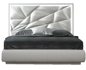 Кровать полутороспальная FRANCO KIU 1242 с LED подсветкой изголовья (160х200) в Брянске