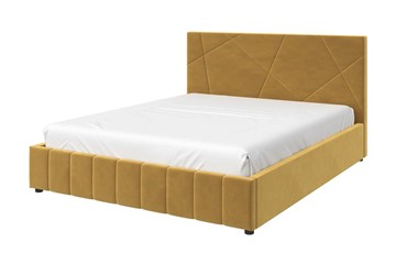 Полутороспальная кровать Нельсон Абстракция 120х200 (вариант 1) с основанием в Брянске