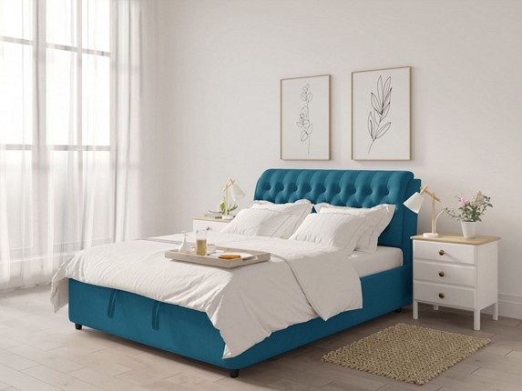Спальная кровать Siena-2 1400х2000 с подъёмным механизмом в Брянске - изображение