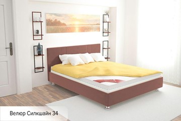 Кровать полутороспальная Вена 140х200 (с основанием) в Брянске - предосмотр 1
