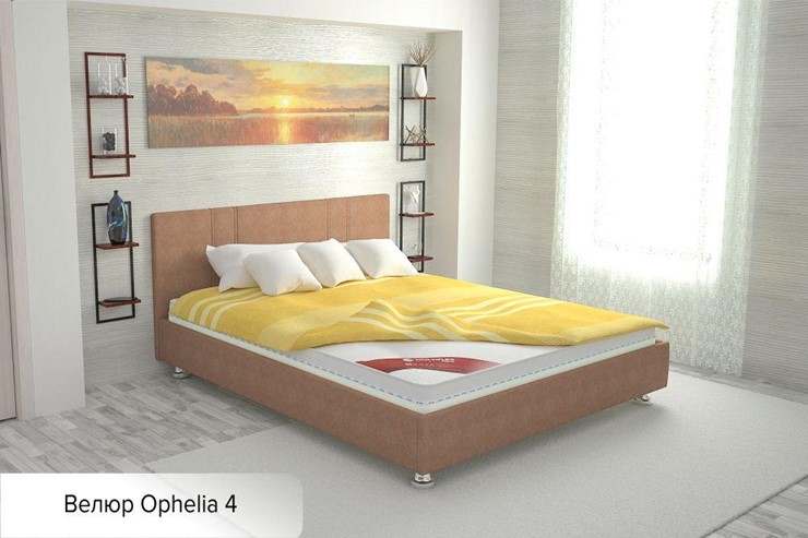 Кровать полутороспальная Вена 140х200 (с основанием) в Брянске - изображение 9
