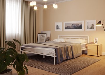 Односпальная кровать Леон, 900, белый в Брянске