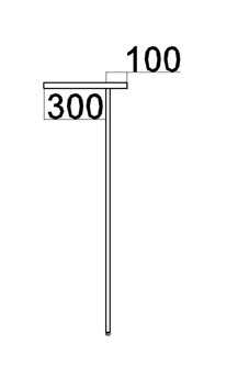 Стойка ресепшен прямая без боковых стенок DEX DMS 160 1600х400х1200 мм. Венге в Брянске - изображение 1