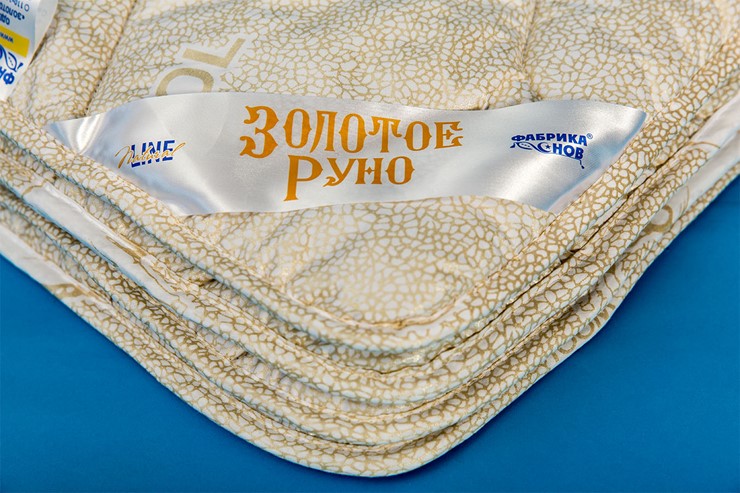 Одеяло всесезонное полутороспальное Золотое Руно в Брянске - изображение 1
