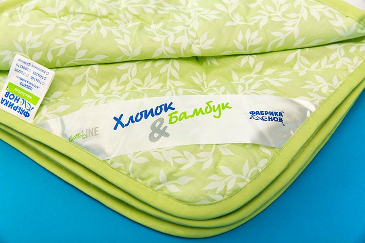 Одеяло лёгкое полутороспальное Хлопок & Бамбук в Брянске - изображение 1