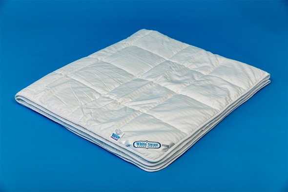 Одеяло лёгкое двуспальное Белый лебедь в Брянске - изображение