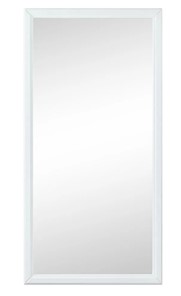 Зеркало навесное в гардероб Ника (белый) 119,5 см x 60 см в Брянске