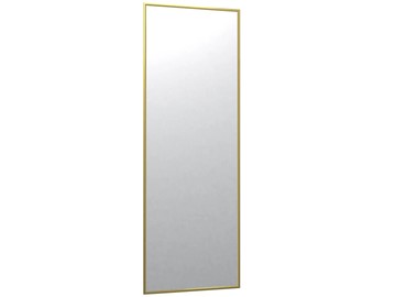 Настенное зеркало в спальню Сельетта-5 глянец золото (1500х500х9) в Брянске