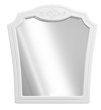 Зеркало навесное Лотос (Белый) в Брянске - изображение