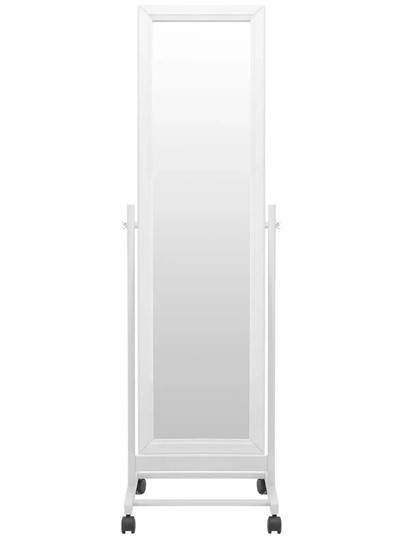 Зеркало напольное в спальню BeautyStyle 27 (135х42,5см) Белое в Брянске - изображение 1