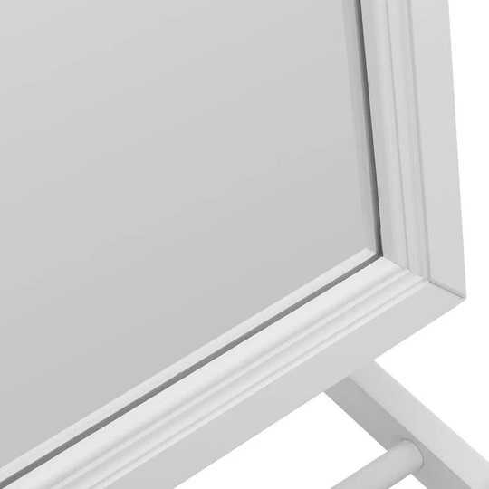 Зеркало напольное в спальню BeautyStyle 27 (135х42,5см) Белое в Брянске - изображение 3