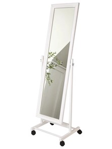 Зеркало напольное в спальню BeautyStyle 27 (135х42,5см) Белое в Брянске - предосмотр 6