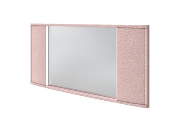Зеркало прямоугольное Vittoria с подсветкой, Велюр (Ultra Розовый мусс) в Брянске
