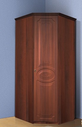 Шкаф угловой Ивушка-5, цвет Итальянский орех в Брянске - изображение
