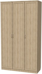 Распашной шкаф 106 3-х створчатый, цвет Дуб Сонома в Брянске