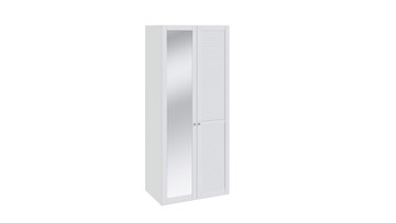 Распашной шкаф Ривьера для одежды с зеркальной дверью правый СМ 241.07.002 R в Брянске