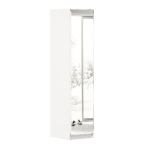 Шкаф 1-створчатый Айла с зеркалом ЛД 688.140.000, Белый, исполнение 1 в Брянске