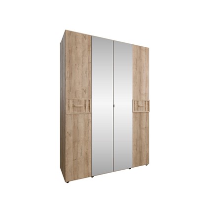 Шкаф для одежды SCANDICA OSLO 555, ФАСАД Зеркало/Стандарт в Брянске - изображение