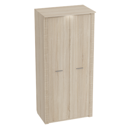 Шкаф двухдверный Элана, Дуб сонома в Брянске - изображение