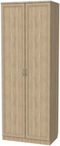 Шкаф двухдверный 101 со штангой,цвет Дуб Сонома в Брянске