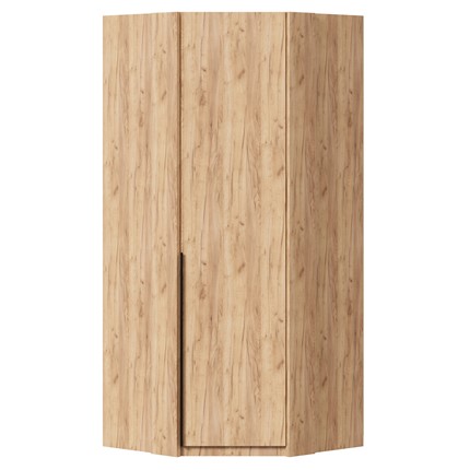 Распашной угловой шкаф Норд ЛД 677.080.000.032 (Дуб золотой) в Брянске - изображение
