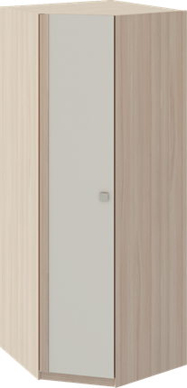 Шкаф Глэдис М21 (Шимо светлый/Белый текстурный) в Брянске - изображение