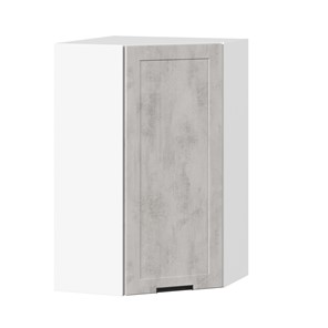 Угловой кухонный шкаф 600 высокий Джамис ЛД 296.620.000.033, Белый/Белый камень в Брянске