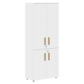 Шкаф с глухими средними и малыми дверьми FORTA Белый FHC 80.3(Z) (798х404х1965) в Брянске