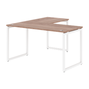 Письменный стол угловой правый XTEN-Q Дуб-сонома- белый XQCT 1415 (R) (1400х1500х750) в Брянске