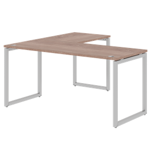 Письменный стол угловой правый XTEN-Q Дуб-сонома- серебро XQCT 1615 (R) (1600х1500х750) в Брянске