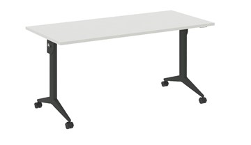 Складной мобильный стол X.M-4.7, Металл антрацит/Белый бриллиант в Брянске