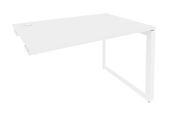 Стол приставной к тумбе O.MO-SPR-2.8 Белый/Белый бриллиант в Брянске
