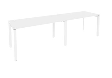 Стол на металлокаркасе O.MP-RS-2.3.8 Белый/Белый бриллиант в Брянске