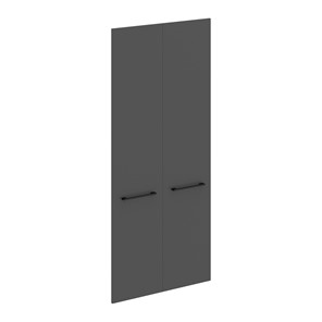 Дверь для шкафчика высокая MORRIS TREND Антрацит/Кария Пальмира MHD 42-2 (844х1900х18) в Брянске