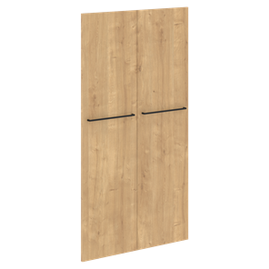 Дверь двойная  глухая средняя LOFTIS Дуб Бофорд LMD 40-2 (790х18х1470) в Брянске