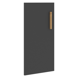 Дверь для шкафа низкая левая FORTA Черный ГрафитFLD 40-1(L) (396х18х766) в Брянске