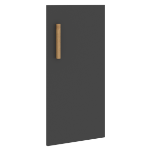 Низкая дверь для шкафа правая FORTA Черный Графит FLD 40-1(R) (396х18х766) в Брянске