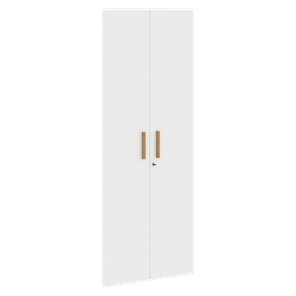 Высокие двери для шкафов с замком FORTA Белый FHD 40-2(Z)  (794х18х1932) в Брянске