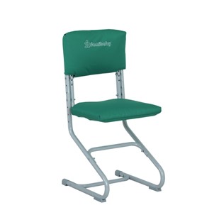 Комплект чехлов на спинку и сиденье стула СУТ.01.040-01 Зеленый, ткань Оксфорд в Брянске