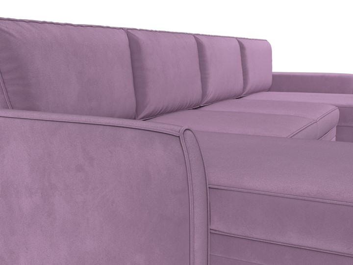 П-образный диван София, Сиреневый (Микровельвет) в Брянске - изображение 3