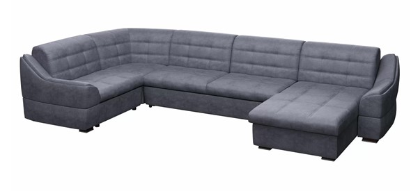 Большой диван с оттоманкой и креслом Антарес 1 ПДУ New в Брянске - изображение