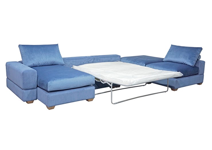 П-образный диван V-10-M П (П1+Д4+Д2+УС+ПС), Memory foam в Брянске - изображение 1
