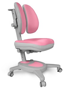 Кресло растущее Mealux Onyx Duo (Y-115) BLG, розовый + серый в Брянске
