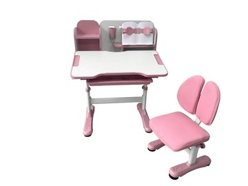 Парта растущая и стул Vivo Pink FUNDESK в Брянске - предосмотр 3